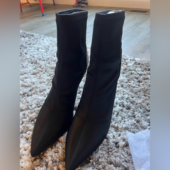 Lauren Lorraine Shoes - Lauren Lorraine Black Heeled Boots